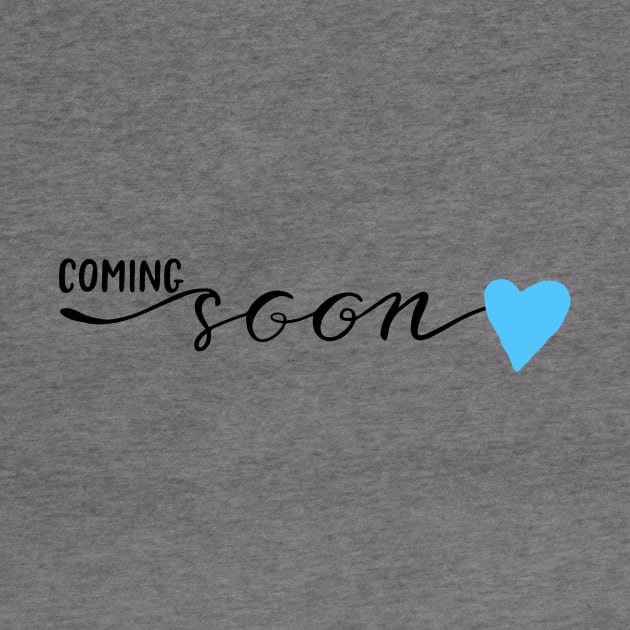 Coming Soon Pregnancy Blue by chrissyloo